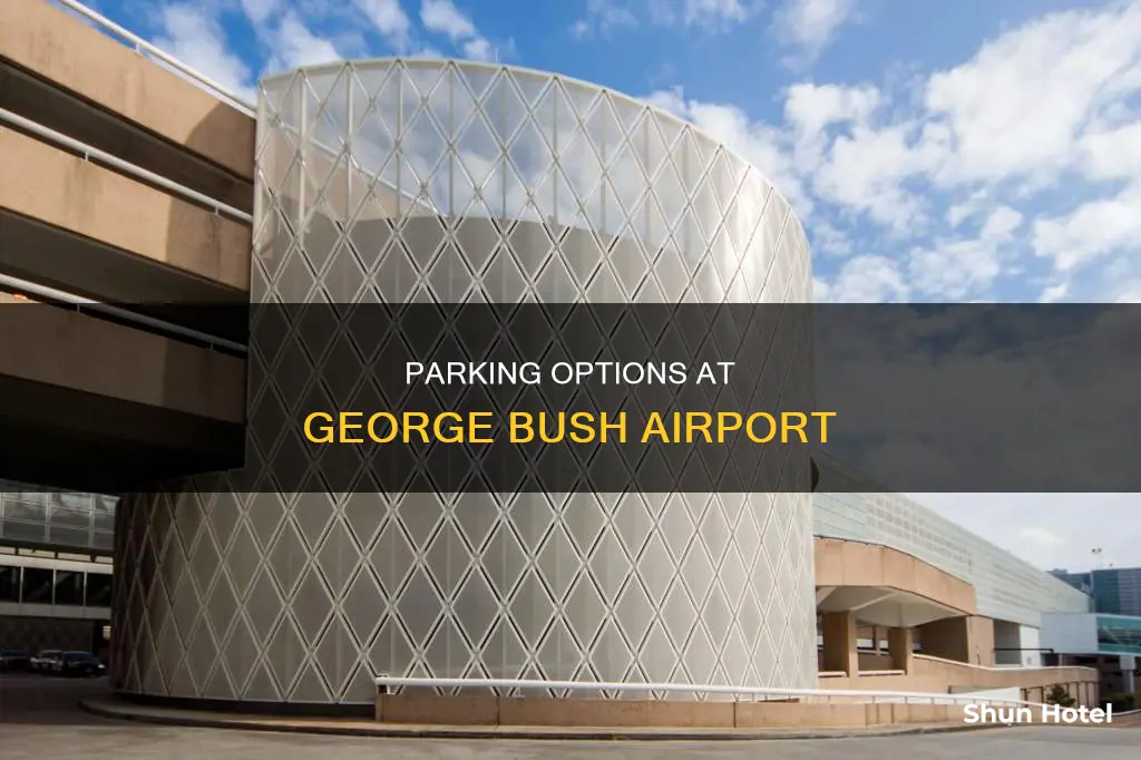 can i park my car at the george bush airport
