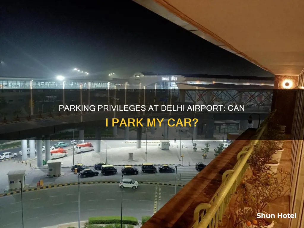 can i park my car in delhi airport