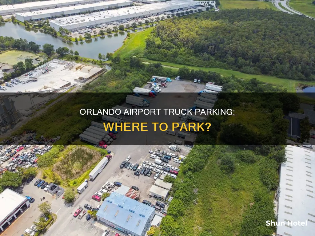 can i park my truck at orlando airport