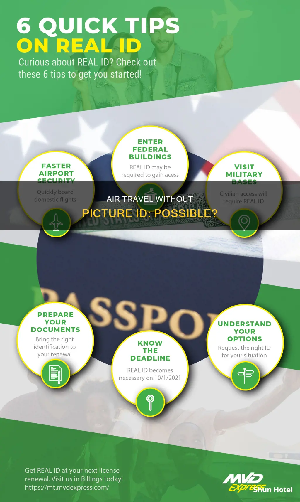 can i pass airport security without picture identification