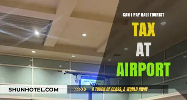 Bali Airport: Paying the Tourist Tax Before Departure
