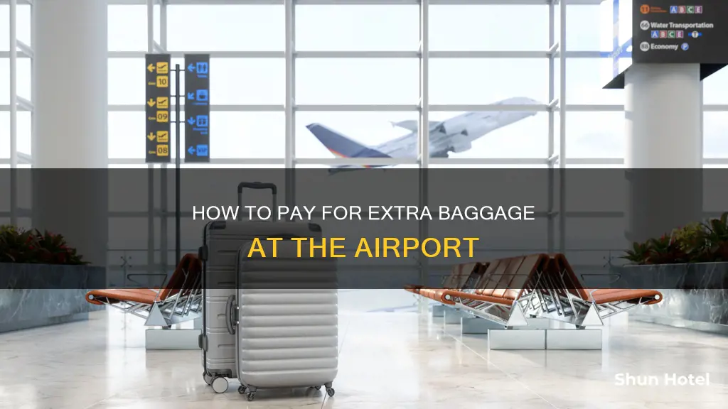 can i pay for a bag at the airport
