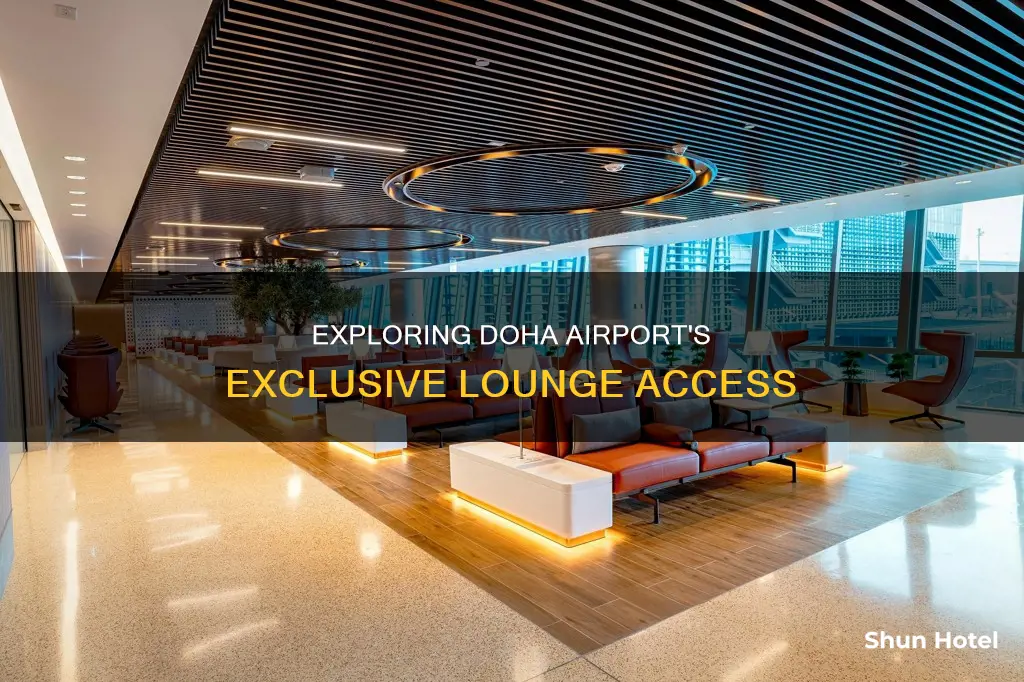 can i pay for a lounge at doha airport