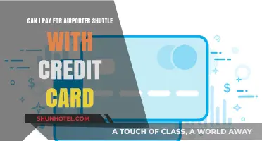 Airporter Shuttle: Credit Card Payment Options