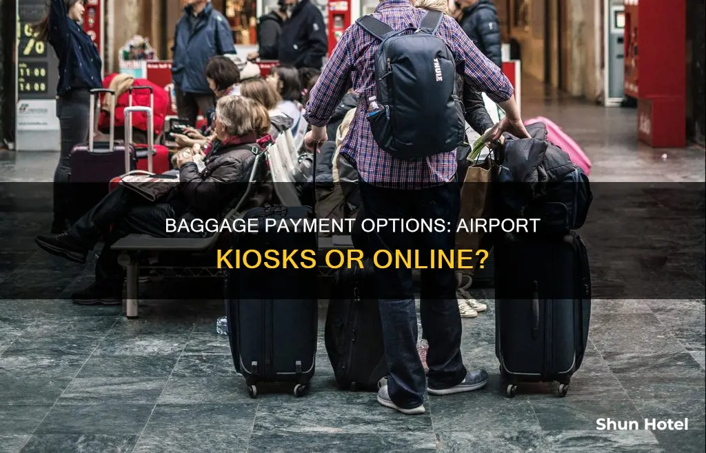 can i pay for baggage at airport