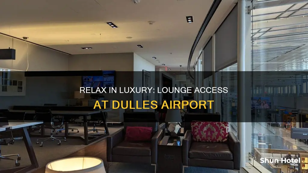 can i pay to use a lounge at dulles airport