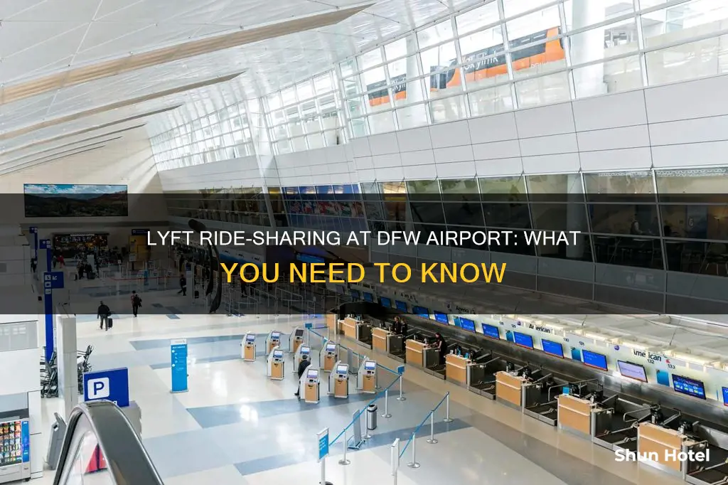 can i pick people up at dfw airport with lyft