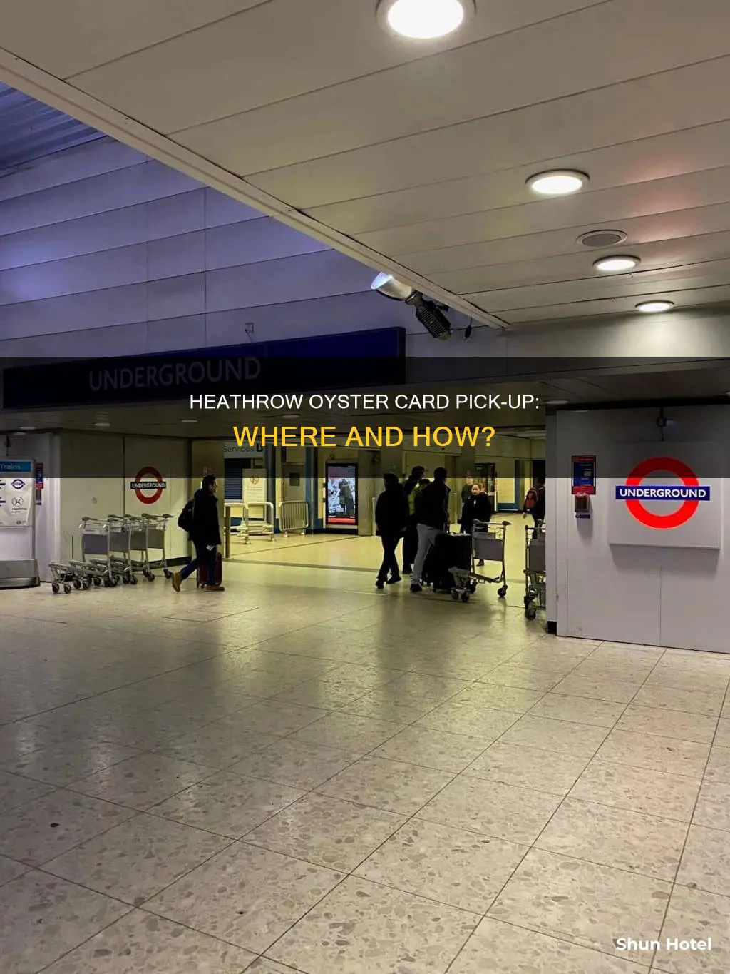 can i pick up an oyster card in heathrow airport