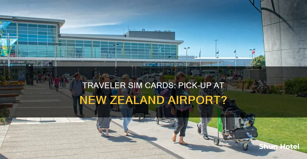 can i pick up traveleer sim card at newzealand airport