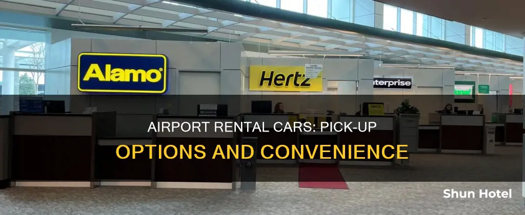 can i pirk up a rental car at the airport