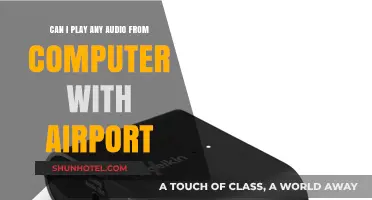 Playing Audio from Your Computer via AirPort