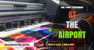 Airport Printing: Can You Print at the Airport?
