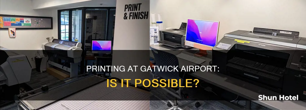 can i print at gatwick airport