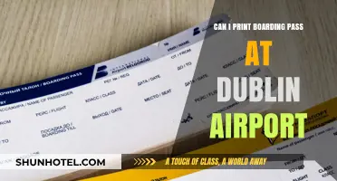 Printing Your Boarding Pass at Dublin Airport: Is it Possible?