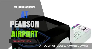 Printing Documents at Pearson Airport: Is It Possible?