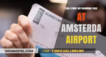 Printing Your Boarding Pass at Amsterdam Airport: Is It Possible?