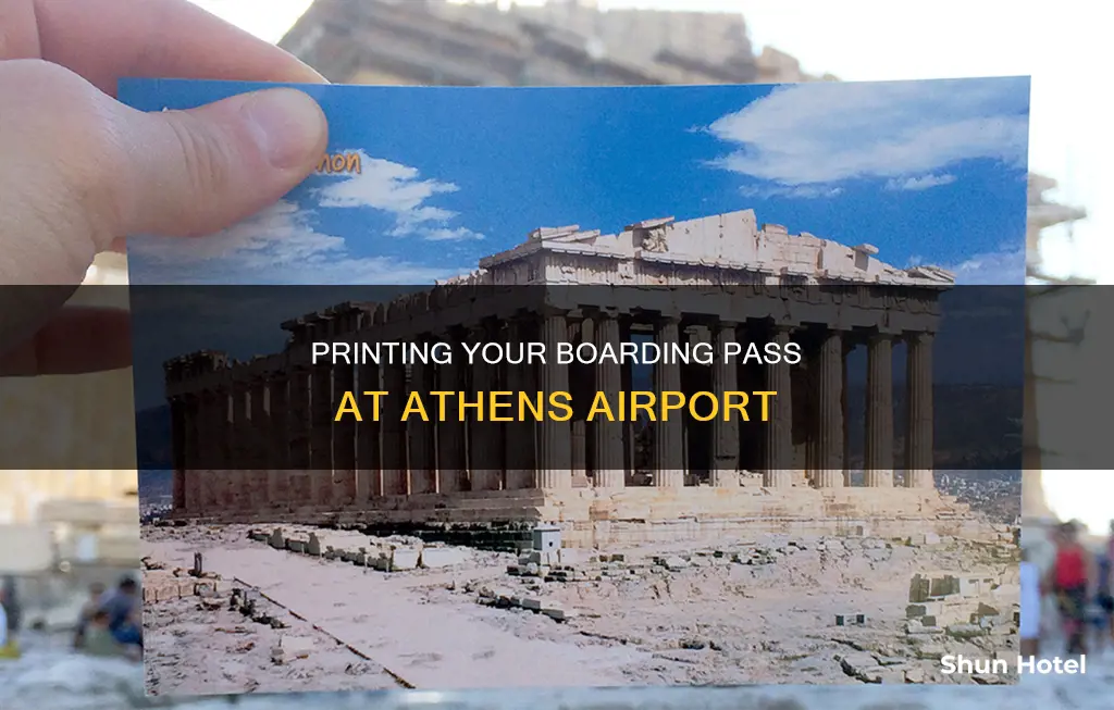 can i print my boarding pass at athens airport