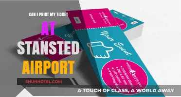 Printing Tickets at Stansted Airport: Is It Possible?