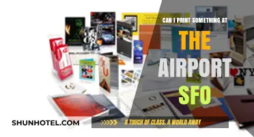 Printing at SFO: Where and How?
