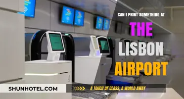 Printing Services at Lisbon Airport: What Are Your Options?