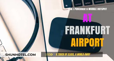 Frankfurt Airport: Buying Mobile Hotspots