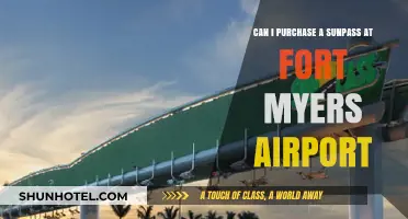 SunPass Availability at Fort Myers Airport