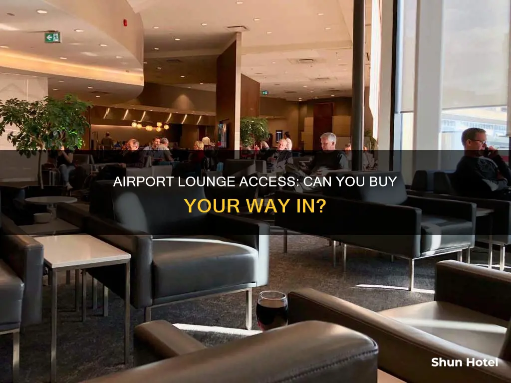 can i purchase airport lounge access