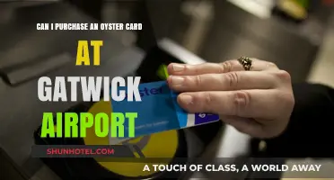 Oyster Card Purchase: Gatwick Airport Options