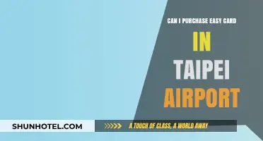 Taipei Airport: Easy Card Availability and Benefits