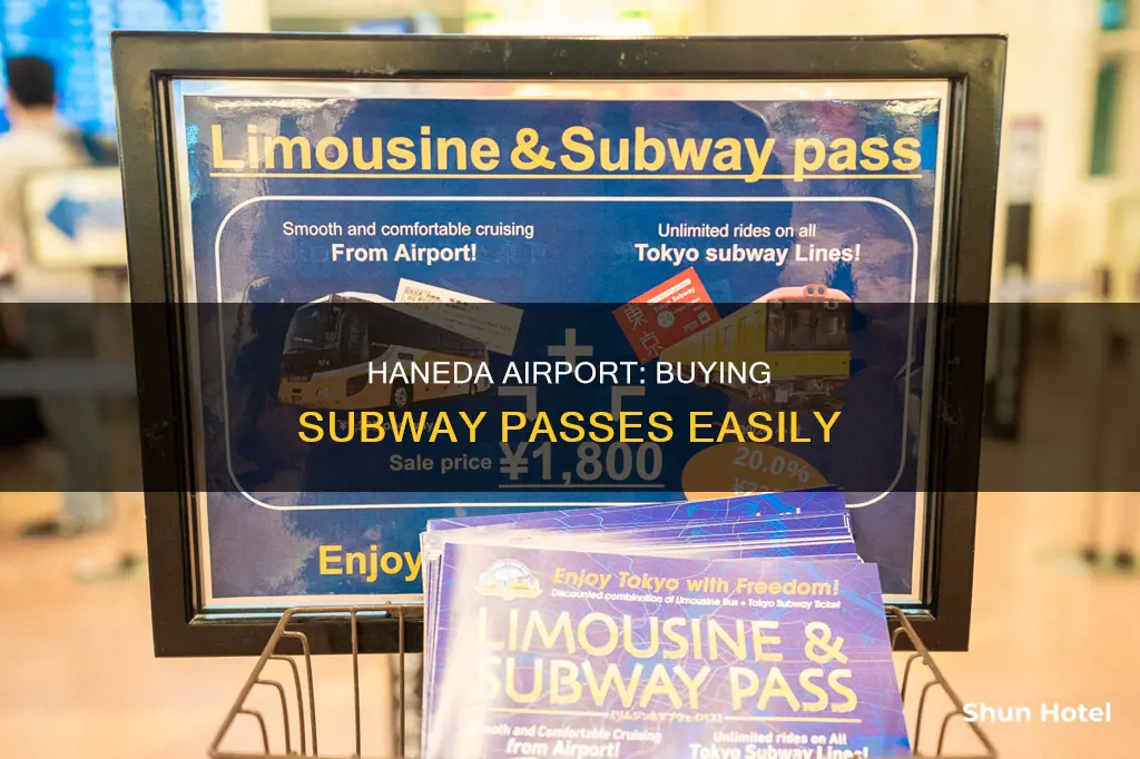 can i purchase subway pass at haneda airport