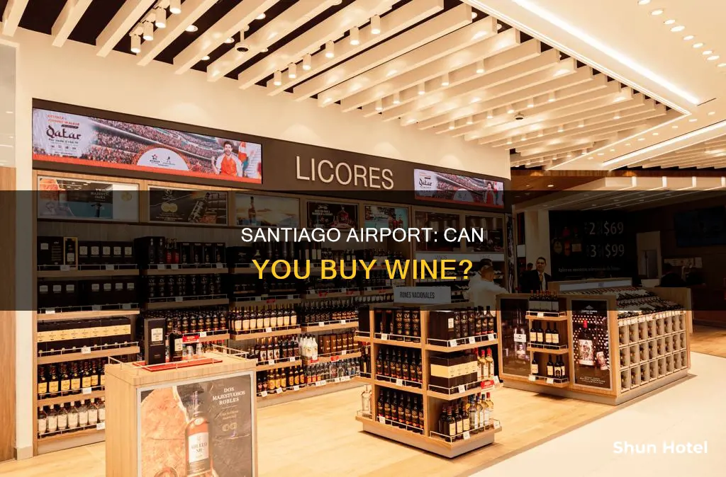 can i purchase wine at the santiago airport