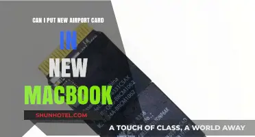 Upgrading MacBook: New Airport Card Installation