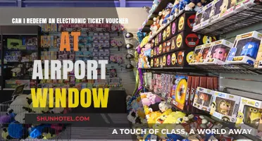Redeeming Electronic Ticket Vouchers: Airport Window Options