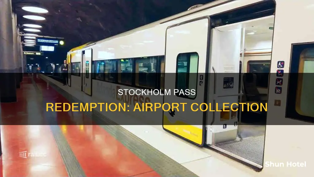 can i redeem my stockholm pass at the airport
