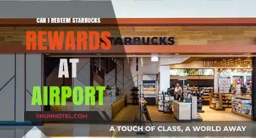 Redeeming Starbucks Rewards: Airport Edition