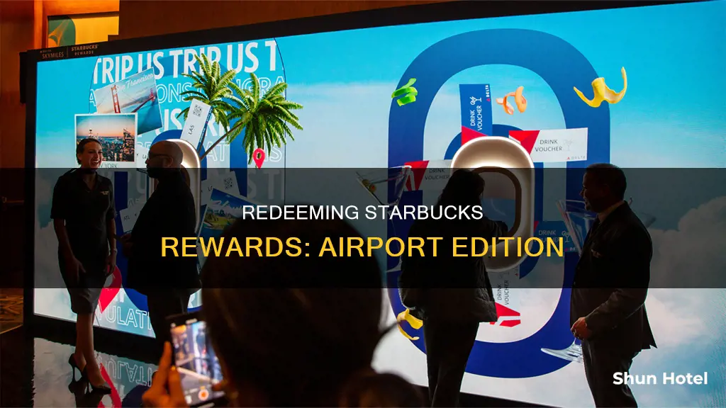 can i redeem starbucks rewards at airport