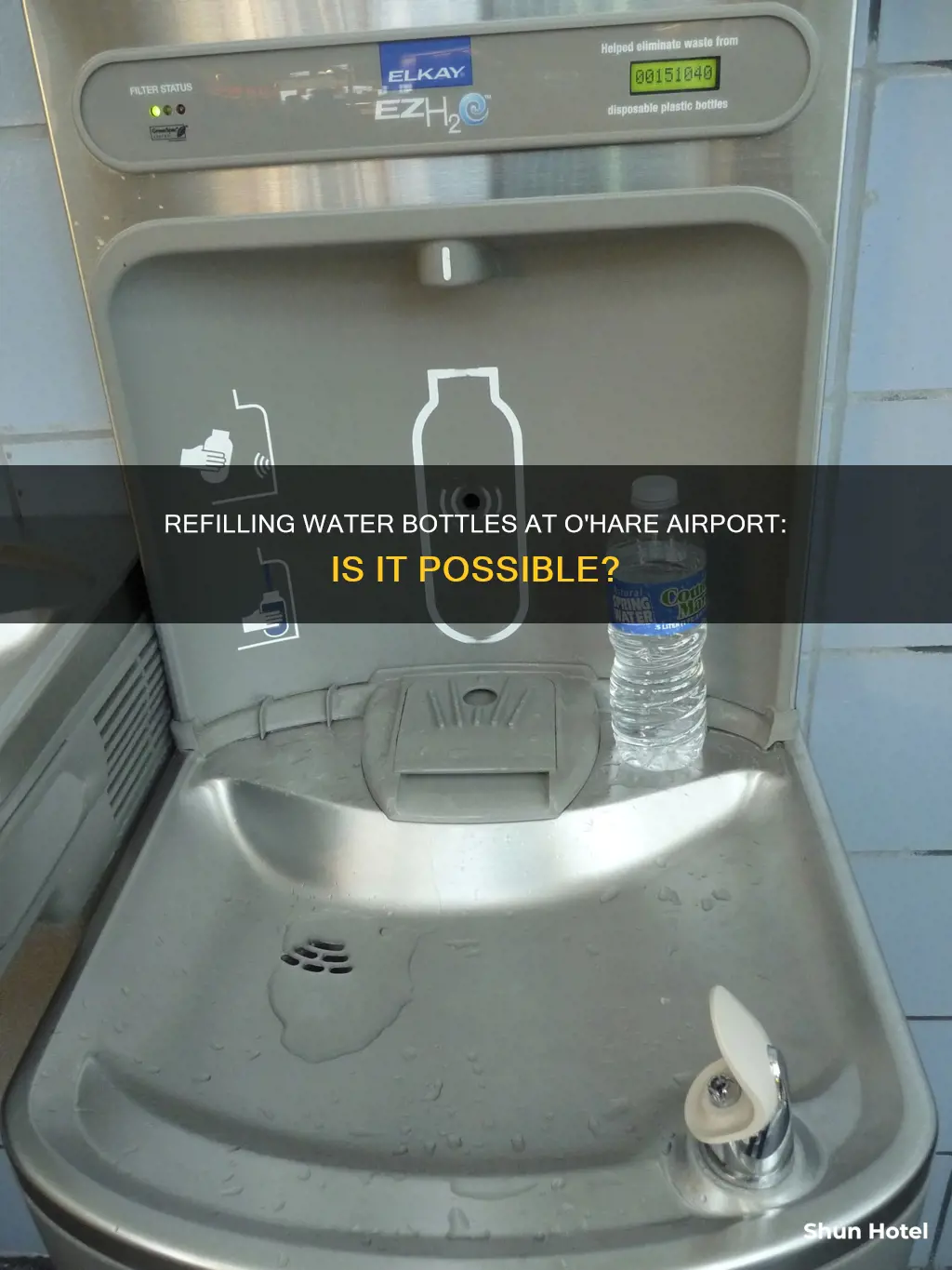 can i refill water at o