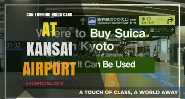 Suica Card Refund: Is It Possible at Kansai Airport?