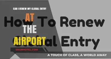 Global Entry Renewal: Airport Options Explored