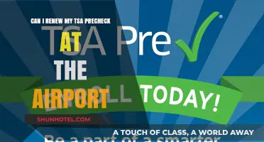 TSA PreCheck Renewal: Can I Do It at the Airport?