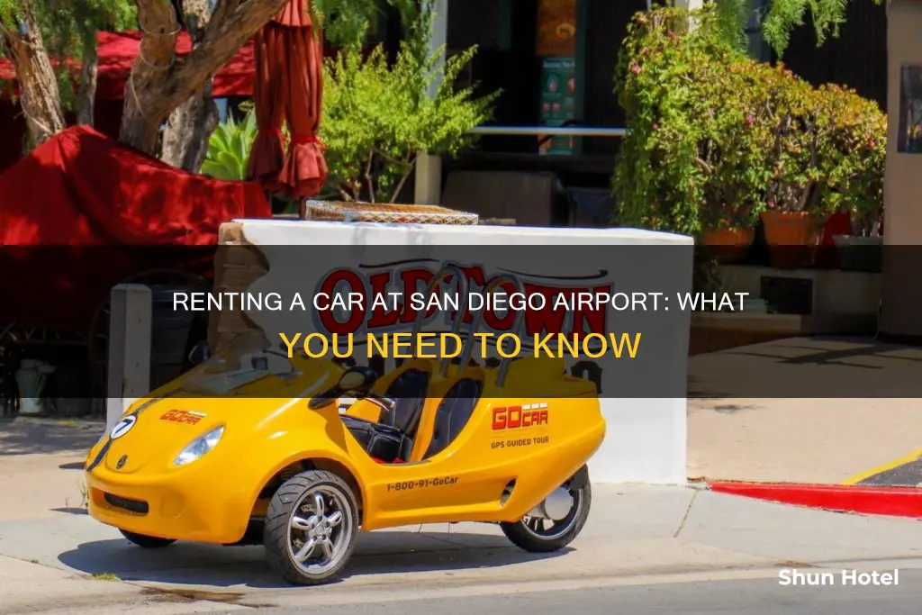 can i rent a car from san diego airport