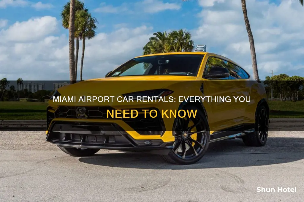 can i rent a car in miami airport