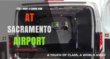 Renting a Cargo Van at Sacramento Airport: Is it Possible?