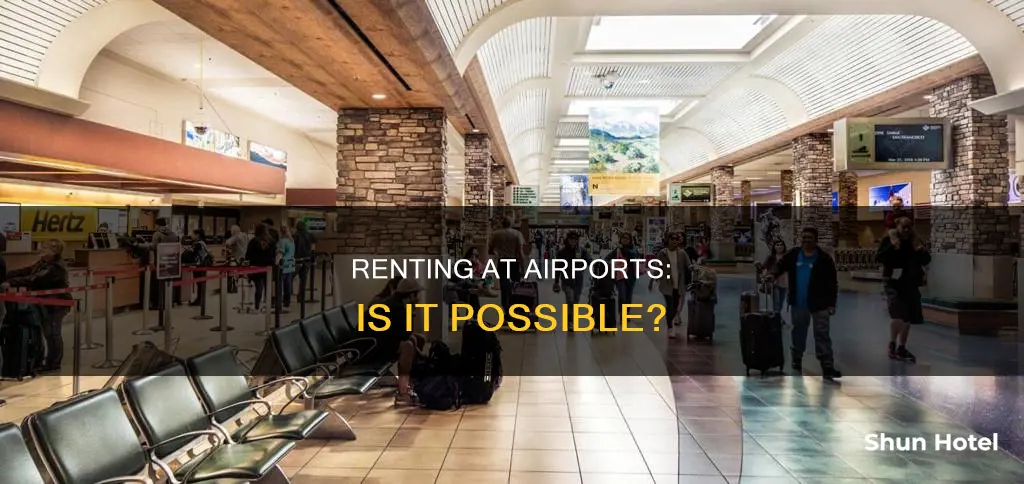 can i rent at an airport