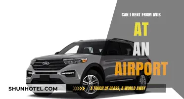 Renting a Car from Avis at the Airport