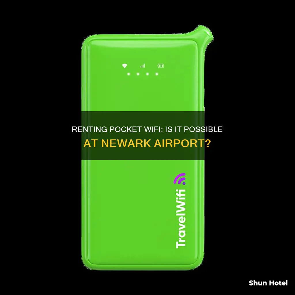 can i rent pocket wifi in newark airport