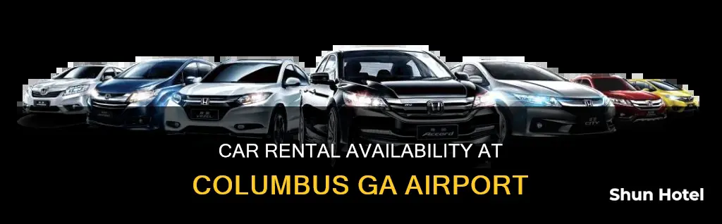 can i rental a car at the columbus ga airport