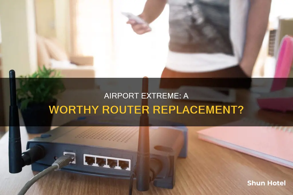can i replace my router with airport extreme