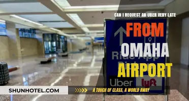 Late-Night Uber Requests from Omaha Airport