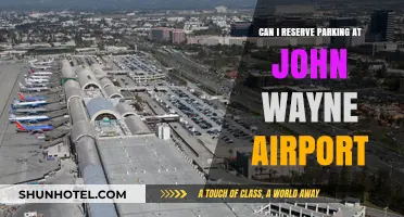 John Wayne Airport: How to Reserve Parking
